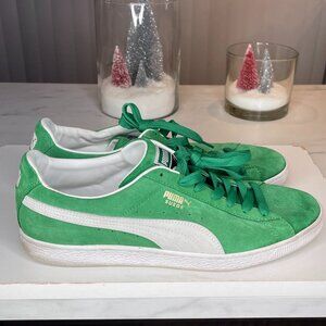 Puma Suede Classic - Green/White